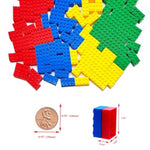120Pieces Classic Building Bricks Blocks Toy Set 2X4 Moc Building Basic Bricks Parts And Pieces Compatible With Major Brands Construction Toys For Kids 6 Yr+ (Red, Yellow, Blue, Green)