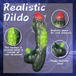 Adult Sex Toy with Heatable Green Alien Design for Men and Women