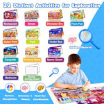 Search And Find Game Books - Preschool Learning Activities For Kids Age 3-8, Travel Games For Or Road Trip Car Airplane, Educational Seek Activity Birthday Gifts For Boys And Girls