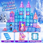 Diamond Magnetic Tiles & Building Blocks — Princess Toys For Girls & Boys, Toddler Girl Gifts, 3 4 5 6 Year Old Gifts, Toys For Ages 3-8, 3 Year Old Birthday & Xmas Present