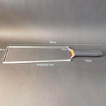 Grip Acrylic Spanking Paddle, Bdsm Kit,Riding Crops And Sex Whip For Couples, Spank, Bondage,Sex Spanking Toys For Adults. (36 * 8 * 1, Clear)