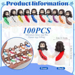 100 Pcs Jesus Love You Mini Figures Baby Jesus Figurines In Bulk Tiny Miniature Religious Figures For Hide And Seek, Sunday School, Religious Party Favors, Baptism Gifts, Easter Egg Stuffers