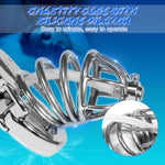 Chastity Cage With New Concealed Lock Design Adjustable Breathable Chasity Device Adult Sex Toy 3D Printed Cock Cages Penis Sm Bondage For Mens (Zc-068)