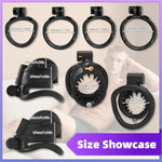 Spiked Chastity Cage Sm Sex Toys Male Cock Cage With 30 Spikes And Belt Penis Cage With 4 Different Curved Rings And 2 Concealed Locks Chastity Device For Punishing Men'S Penis (A,Black)