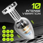 Anal Plug Adult Sex Toys 2Pcs Plugs, Remote Control Vibrator, 10 Vibration Modes, Adult Sex Toys And Games