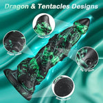 Monster Anal Dildo Sex Toys For Women, 8.9 Inch Huge Dragon Dildos With Strong Suction Cup For Hands-Free, Thick Big Fantasy Tentacle Dildo Silicone, Prostate Massager Anal Toys Adult Toys Sex Toy