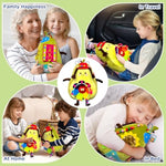 Kids Airplane Travel Toys For 3+ Year Old, Learning Toy To Develop Fine Motor Skills, Toddlers Car Traveling Essential Toys For Boys & Girls, Baby Sensory Activity Educational Toy, Birthday Gifts