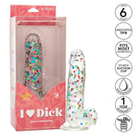 Naughty Bits I Love Dick Heart-Filled Dong, Multi-Colored