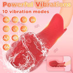 Finger Vibrator Adult Women Sex Toys, G-Spot Clitoral Nipple Stimulator, Strong Silicone Adult Sex Sexual Pleasure Toys, Clitoral Vibrator With 10 Vibration Modes For Women Couples