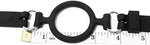 Adjustable O-Ring Gag with Head Harness – Open Mouth Restraint for Oral Fixation