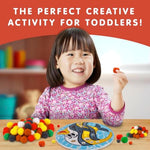 National Geographic Kids Pom Pom Animal Arts and Crafts Activity Kit for Toddlers and Preschoolers