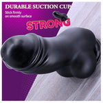 Giant Dildo, 4.3Inch Super Thick Huge Black Cock Fake Penis Monster Dildo With Suction Cup Anal Sex Toys For Men And Women