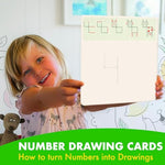 Educational Toy for Preschoolers: Draw and Trace Numbers for Girls and Boys Aged 3-6