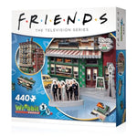 Wrebbit3D Friends 3D Puzzle Model of Central Perk | 440 Real Jigsaw Puzzle Pieces | Build The Iconic Cafe from The Hit TV Series