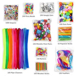 Treasure Cove Arts and Crafts Supplies Kit for Kids - 1850 Pieces