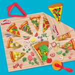 Play-Doh Pizza Slice Playset, Kids Kitchen Craft Toy Ages 3+