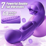 Vibrator Adult Sex Toys For Women β 4-In-1 Rose Sex Toy Thrusting Vibrators Dildo With 5 Licking Clitoral & 7 Flapping Modes, Clit Sucker, Tongue G-Spot Stimulator For Female Pleasure & Couple Games
