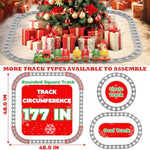 Train Set For Toddlers 2-4, Christmas Train Sets For Around The Tree, Toddler Toys For 1 2 3 Year Old Boy Girl, Christmas Tree Train With Music, Light, Tracks, Puppet, Barn, Toddler Gifts Christmas