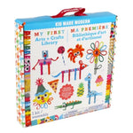 200+ Pcs First Arts & Crafts Set for Kids Ages 3-8, Preschool DIY Craft Supplies