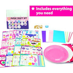 Beginner Unicorn and Bunny Paper Craft Kit for Girls Age 3+