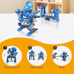 Hydraulic Boxing Bots, Stem Building Kit For Kids, Build 2 Hydraulic-Powered Battle Robots, Stem Educational Fighting Robot Toy Set, Christmas Birthday Gift For Boys & Girls Ages 8-18 Adults