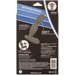 Eclipse Rotator Probe – Premium Rechargeable Silicone Anal Vibrator Adult Sex Toy – Black