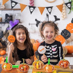 Halloween Pumpkin Craft Kit - 36 Pieces DIY Fall Thanksgiving Gratitude Pumpkin Craft for Kids