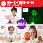 Ultimate Science Kit, Chemistry Set For Kids Ages 8-10-12-14 | Birthday Gift Ideas For Boys & Girls 8,9,10+ Years Old | Stem Toy With 50+ Experiments | Learning & Educational Projects