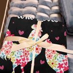 Chicken Gifts For Women Girls, Just A Girl Who Loves Chickens, Cute Chicken Blanket 40"X50", Christmas Birthday Gifts For Chicke Lovers, Presents For Chicke Lovers, Chickens Decor