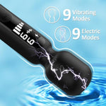 Wand Vibrator Personal Massager + 17.3 Inch Super Long Dildo