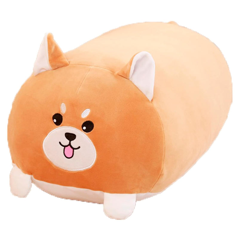 8 Inch Long Plush Shiba Inu Stuffed Animal Shiba Inu Hugging Pillow Cuddly Shi