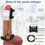 Penis Extender Penis Pump Kit, Adjustable Penis Stretcher Device For Male Extension, Wearable Penis Enlarger Sex Toys For Men, Penis Enlargement Traction Device Adult Sex Toys & Games