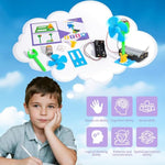 Bulk Stem Kits - 8 Set Electrical Fans, Girls Boys Crafts Science Kits For Kids Age 8-12, Stem Toys For Boys 6-8 8-10 6 7 8 10 12 13 Classroom, Engineering Activities Experiments Projects Circuit