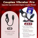 Vibrating Cock Ring With Anal Plug, 3 In 1 Prostate Massager Vibrating Butt Plug With App Control 9 Vibration Modes Clitoral Stimulator, Anal Toys Penis Ring Vibrator Adult Sex Toy For Men Couples