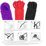 Bondage Restraints Sex Rope Bdsm Kit For Women Sex Toys, 3Pack Bdsm Bondage Rope Adult Sex Toys, Cotton Sex Rope Bdsm Toys Sex Kit Bondage Gear & Accessories, Sex Restraints Adult Toys For Women Men