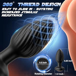 Couples Sex Toys Large Butt Plug - Thicken 360° Cycle Stimulate Vaginal Prostate Massager With 7 Vibrating Remote Control, Silicone Female Women Sex Toys Clitoral Stimulator Adult Sex Toy & Games