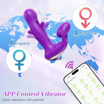 Wearable Vibrator App Remote Control Adult Toys, G Spot Vibrator Panty Mini Vibrator Egg Bullet Butterfly Rose Sex Toy, Dildo Clitoral Stimulator With 9 Vibrating & 9 Flapping For Women And Couples