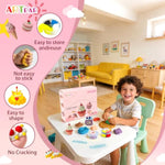 Air Dry Clay Kit, 12 Desserts Modeling Magic Clay for Kids Craft Kit