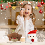 60 Pack Christmas Mini Plush Toy?Mini Set Plush Christmas Ornaments? Angel Santa Claus Snowman Reindeer Mini Christmas Tree Ornaments?Gifts For Children