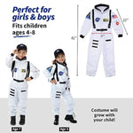 Pretend Play Costumes For Kids Ages 3-7, Washable Toddler Dress Up Clothes For Play (Astronaut)