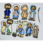 Ruth and Naomi Felt Figures for Bible Flannel Board Stories Old Testament Story and Activity Pages