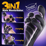 Male Sex Toys For Men Masturbators - Tentacle Penis Vibrator Stroker With 10 Clamping & 10 Vibrating Modes For 360° Blowjob Training Wrap, Male Masturbator Mens Adult Sex Toys For Men Couples