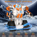 5In1 Stem Robot Building Toys For Kids, Remote & App Controlled Robot Car Tank Stem Building Kit For Kids Science Learning, 689 Pcs Diy Building Blocks Set Gifts For Age 6 7 8 9 10 11 12+ Boys & Girls