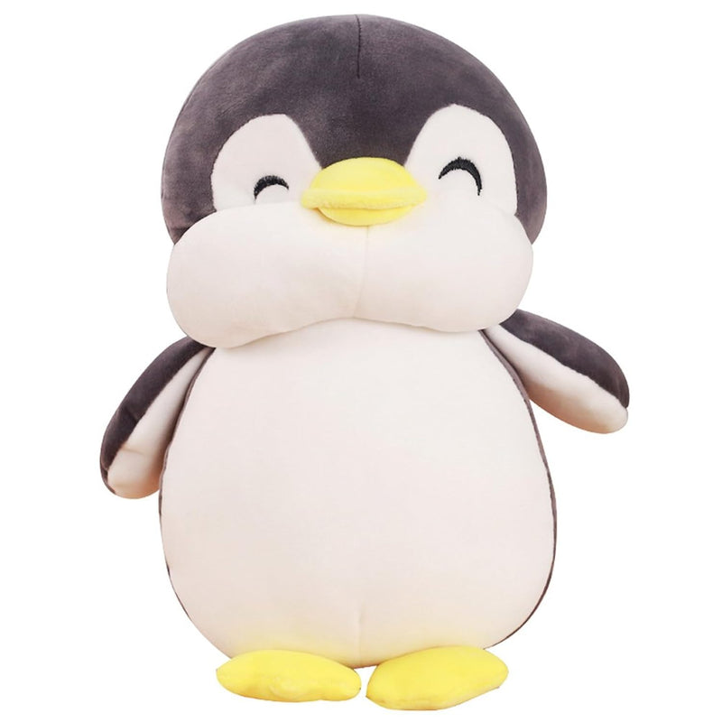 Stuffed Penguin Animal Plush Toys 12 Inch Gray Animal Stuffed Plushies Super S