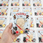 Ninja Party Favors Set of 24 Pieces for Kids Karate Theme Party Decorations