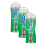 Soothing Massage & Play 2 In 1, Massage Gel And Personal Lubricant, Intimate Soothing Lube Gel, Soothing Touch With Aloe Vera, Water-Based, 6.76 Oz. (Pack Of 3)