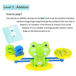 Frog Balance Cool Math Counting Game Educational Early Learning Scale Stem Toys Gifts For Preschool Toddlers Kids Age 3 4 5 6