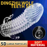 Penis Sleeve Cock Ring Adult Sex Toys, Penis Extender Penis Pump Male Sex Toy For Delay Ejaclation, Reusable Cock Sleeve Penis Enlargement Extension Sex Machine Adult Sex Toy Toys For Men Stronger