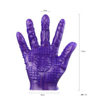 Infatuation Magic Hand Anal Plug. Soft Pvc Dildos G-Spot Vagina Stimulator Training Thrusting Orgasm Tease Masturbator Sex Toy For Women Female Men Male Unisex (Black)