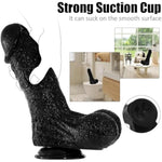 12.99'' X 3.74'' Ultra Huge Thick Wide Girth Giant Dildo, Realistic Dildos With Super Big Lifelike Balls, Strong Suction Cup For Hands-Free Play, Anal G-Spot Sex Toys For Adult Women And Men
